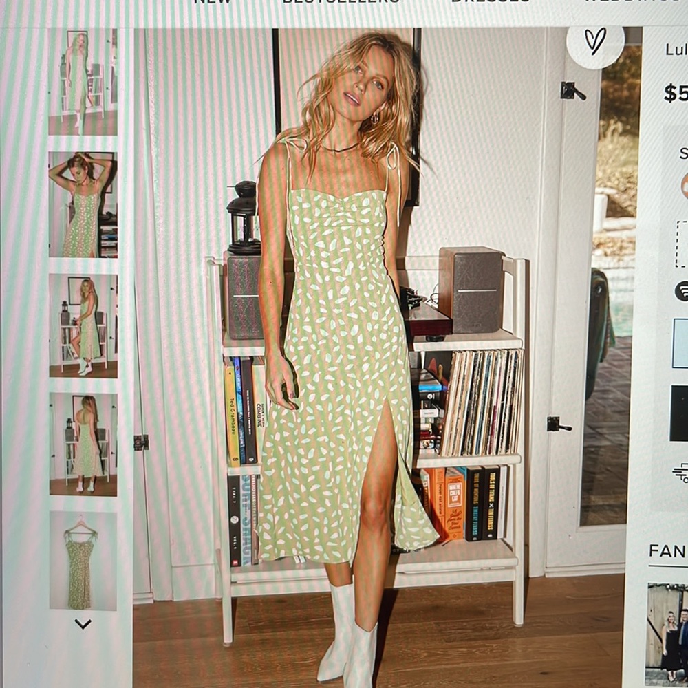 Lulus reformation dupe